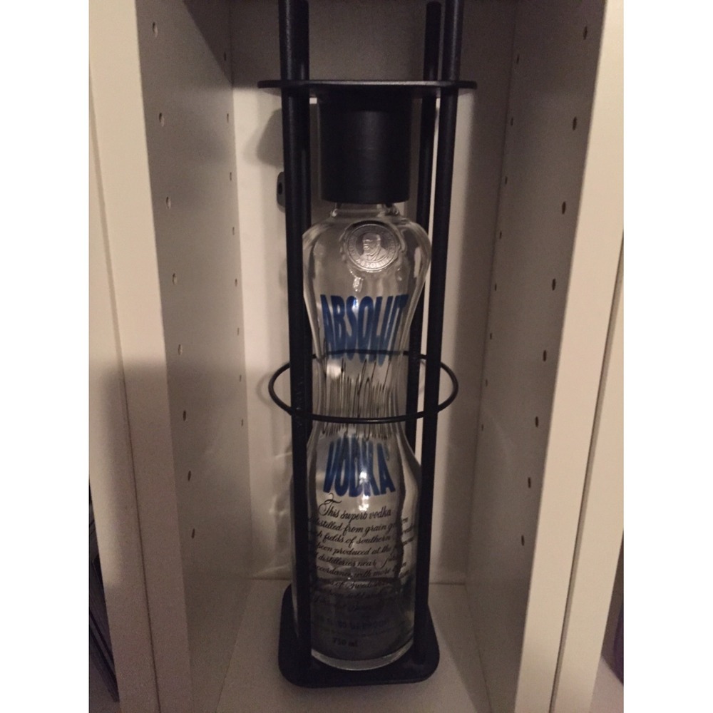 Absolut Vodka Bottle (empty) No alcohol with stand,‎ Very Rare